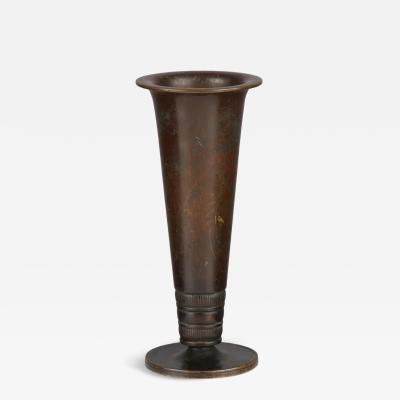 Just Andersen Bronze Vase by Just Andersen
