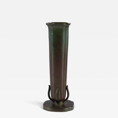 Just Andersen Bronze vase by Just Andersen