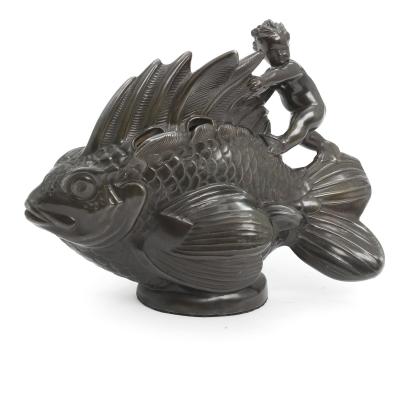Just Andersen Just Andersen Disko Fish Vase Design no D 2166