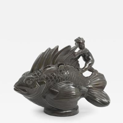 Just Andersen Just Andersen Disko Fish Vase Design no D 2166
