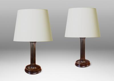 Just Andersen Pair of Table Lamps by Just Andersen
