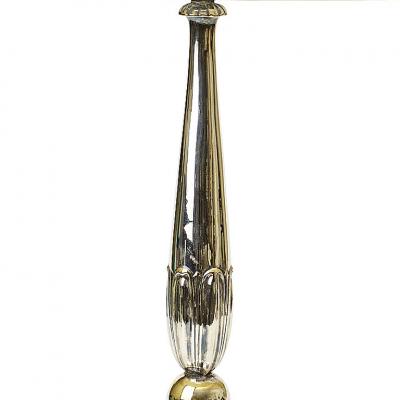 Just Andersen Silvered lamp by Just Andersen for GAB