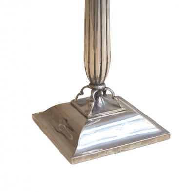 Just Andersen Table Lamp in Silver by Just Andersen for GAB