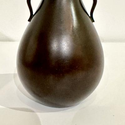 Just Andersen bronze vase model B 1746 Denmark 1930s