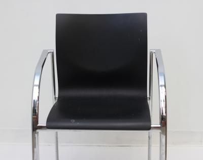 Just Meyer Set of 6 Kion Arm Stacking Office Chairs by Harter designed by Just Meyer 2002
