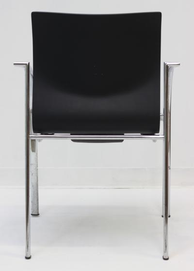 Just Meyer Set of 6 Kion Arm Stacking Office Chairs by Harter designed by Just Meyer 2002