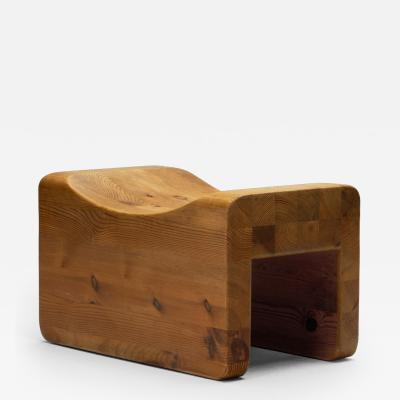 K J Pettersson Pine Stool by K J Pettersson S ner Sweden 1970s