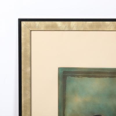 KAIKO MOTI Kaiko MOTI LAiglon Aqua Tinted Color Etching Signed in Graphite