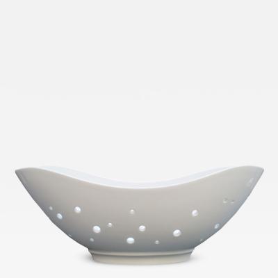 KPM Porcelain Flower Boat Germany