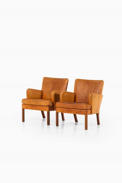 Kaare Klint Easy Chairs Model 5313 Produced by Rud Rasmussen Cabinetmakers