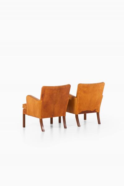 Kaare Klint Easy Chairs Model 5313 Produced by Rud Rasmussen Cabinetmakers