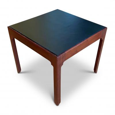 Kaare Klint Rare Square Table Design in Mahogany by Kaare Klint