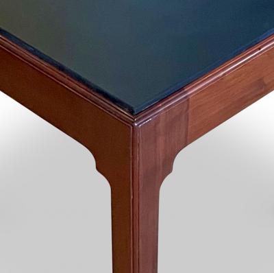Kaare Klint Rare Square Table Design in Mahogany by Kaare Klint