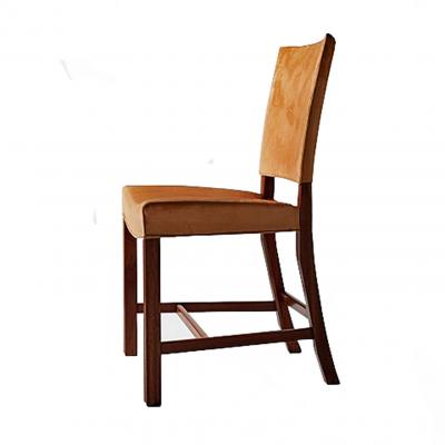 Kaare Klint Set of eight RED dinning chairs by Kaare Klint for Rod Rasmussen