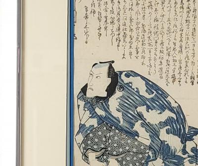 Kabuki Woodblock by Kunisada