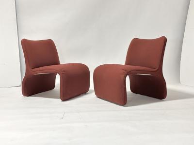 Kagan Slipper Lounge Chairs for Preview 1990