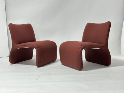 Kagan Slipper Lounge Chairs for Preview 1990