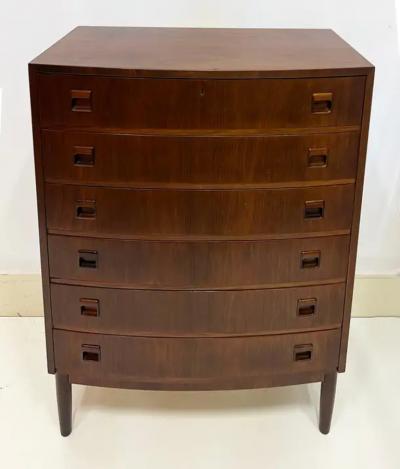 Kai Kristiansen Danish Modern Kai Kristiansen Brazilian Rosewood Tall Chest of Drawers