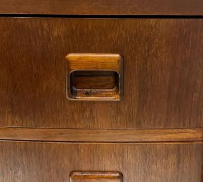 Kai Kristiansen Danish Modern Kai Kristiansen Brazilian Rosewood Tall Chest of Drawers