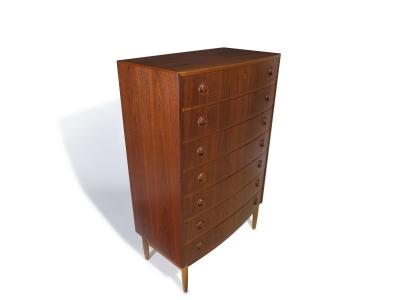 Kai Kristiansen Kai Kristiansen Danish Teak Chest of Drawers