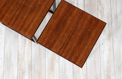 Kai Kristiansen Kai Kristiansen Model 33 Rosewood Interlocking Cube Nesting Tables