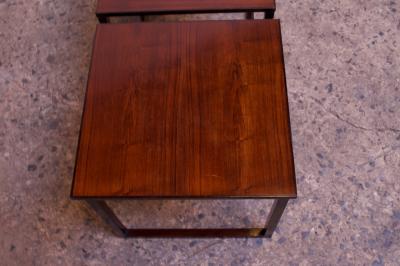 Kai Kristiansen Kai Kristiansen Rosewood Cube of Three Interlocking Nesting Tables