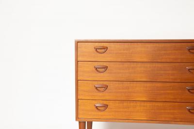 Kai Kristiansen Kai Kristiansen Teak 4 Drawer Dresser for Feldballes M belfabrik