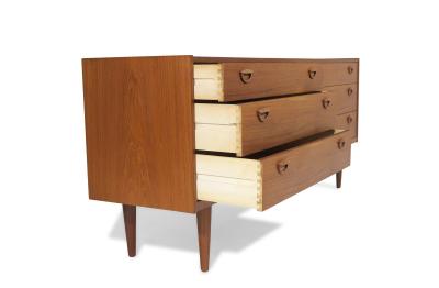 Kai Kristiansen Kai Kristiansen Teak Chest of Drawers Dresser