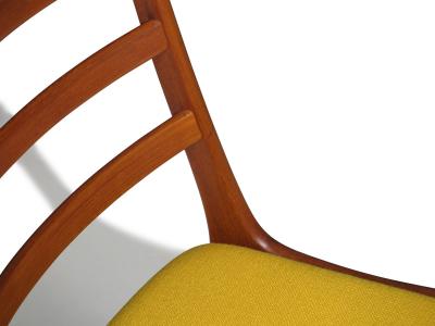 Kai Kristiansen Kai Kristiansen for Korup Stolefabrik Teak High Back Dining Chairs Set of 4 