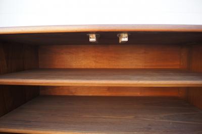 Kai Kristiansen Large Walnut Sideboard by Kai Kristiansen