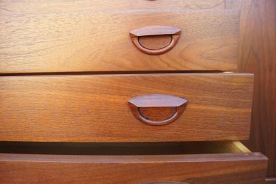 Kai Kristiansen Large Walnut Sideboard by Kai Kristiansen