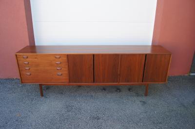 Kai Kristiansen Large Walnut Sideboard by Kai Kristiansen