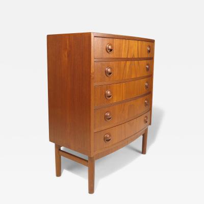 Kai Kristiansen Mid century Danish Kai Kristiansen Teak Entry or Nightstand Chest