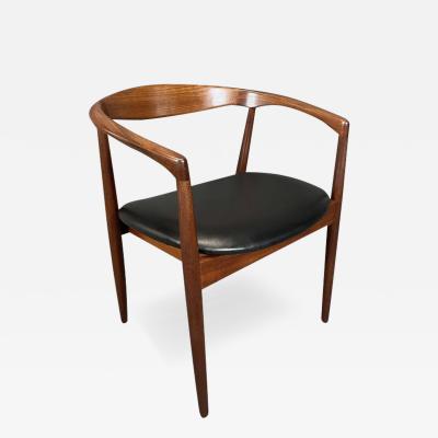 Kai Kristiansen VINTAGE DANISH MID CENTURY MODERN TROJA SIDE CHAIR BY KAI KRISTIANSEN