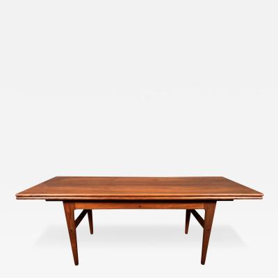 Kai Kristiansen Vintage Danish Mid Century Teak Elevator Coffee Dining Table by Kai Kristiansen