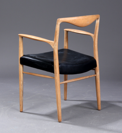 Kai Lyngfeldt Larsen Kai Lyngfeldt Larsen Pair of Oak Sculptural Arm Chair