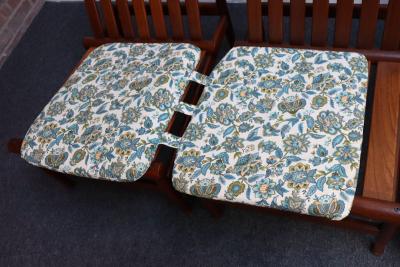 Kai Lyngfeldt Larsen Petite Danish Teak Slipper Chair by Kai Lyngfeldt Larsen for S borg 3 Availabl