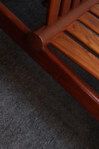 Kai Lyngfeldt Larsen Petite Danish Teak Slipper Chair by Kai Lyngfeldt Larsen for S borg 3 Availabl