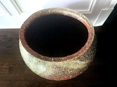 Kai Tsujimura Large Contemporary Ceramic Tsubo Jar by Kai Tsujimura