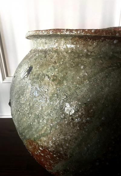 Kai Tsujimura Large Contemporary Ceramic Tsubo Jar by Kai Tsujimura
