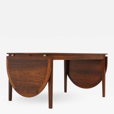 Kai Winding Exceptional Rio Rosewood Dining Table by Kai Winding