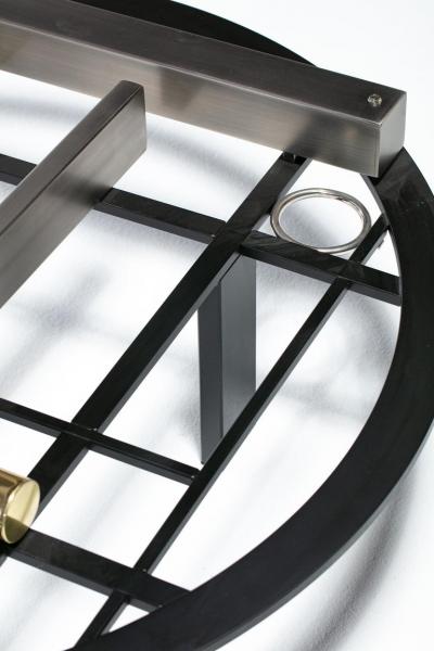 Kaizo Oto Kaizo Oto for Design Institute of America Geometric Post Modern Coffee Table