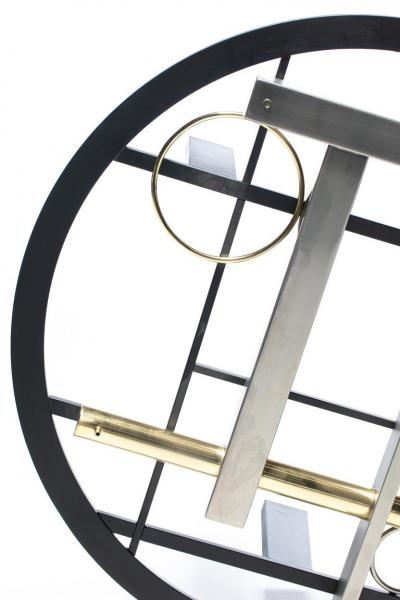 Kaizo Oto Kaizo Oto for Design Institute of America Geometric Post Modern Coffee Table