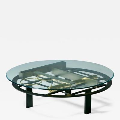Kaizo Oto Kaizo Oto for Design Institute of America Geometric Post Modern Coffee Table