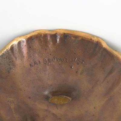 Kaj Blomqvist KAj BLOMQVIST CAST BRONZE PATINATED CAST BRONZE BOW FINLAND 1970 