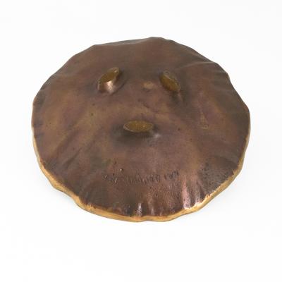 Kaj Blomqvist KAj BLOMQVIST CAST BRONZE PATINATED CAST BRONZE BOW FINLAND 1970 