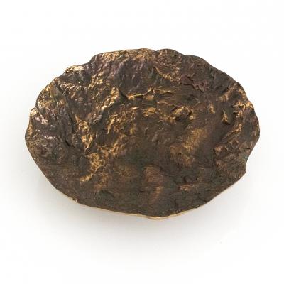 Kaj Blomqvist KAj BLOMQVIST CAST BRONZE PATINATED CAST BRONZE BOW FINLAND 1970 