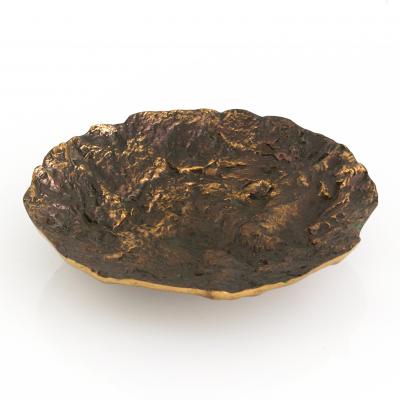 Kaj Blomqvist KAj BLOMQVIST CAST BRONZE PATINATED CAST BRONZE BOW FINLAND 1970 