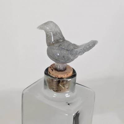 Kaj Franck Kaj Franck Blown Glass Raven Bottle Model KF 508 for Nuutaj rvi Finland 1962