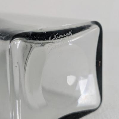 Kaj Franck Kaj Franck Blown Glass Raven Bottle Model KF 508 for Nuutaj rvi Finland 1962